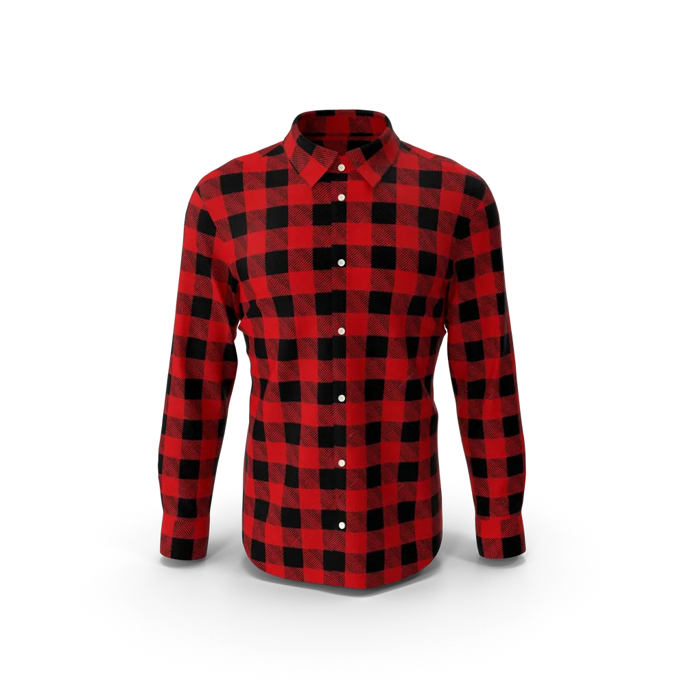 Classic Wear Man Plaid Shirt